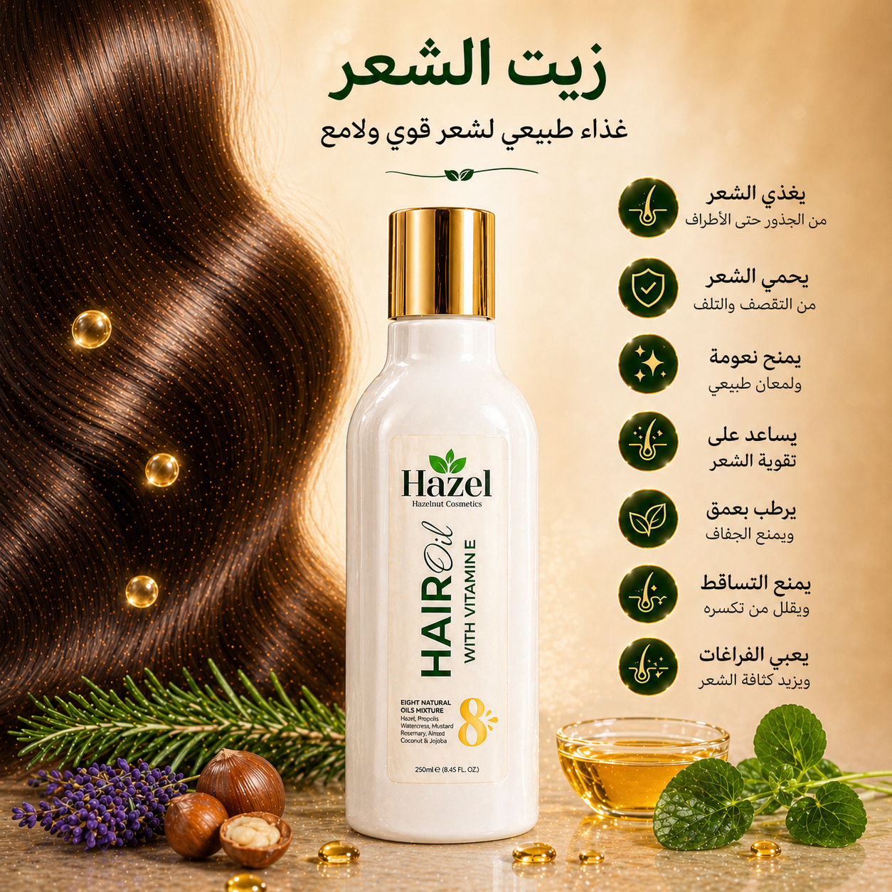Hazel oil