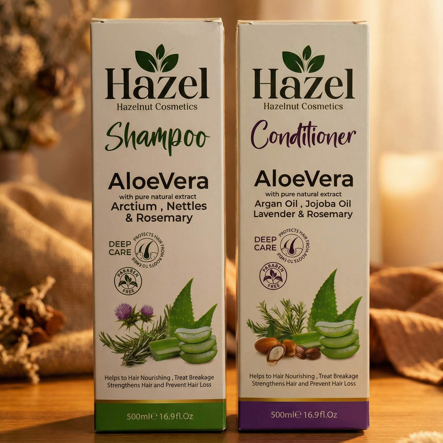 Hazel Shampoo & Conditioner